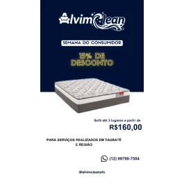 Limpeza e Higienização de Colchão